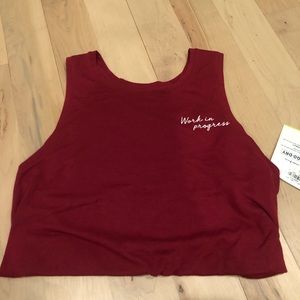 work in progress tank!!